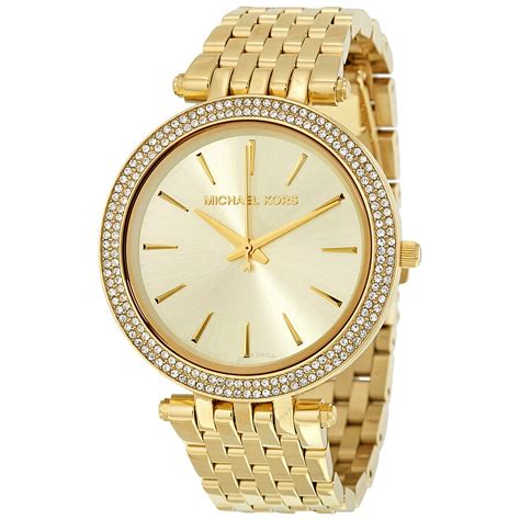 michael kors women's darci rose gold-tone watch mk3191|darci rose gold tone watch.